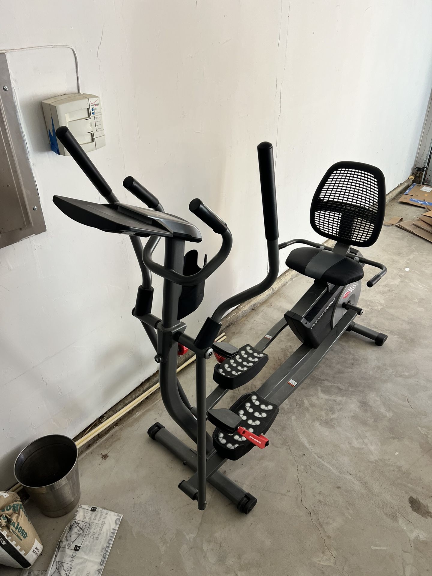 Eleptical And Bike Combo 