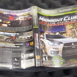 xbox 360- Midnight Club Los Angeles Complete Edition Platinum Hits