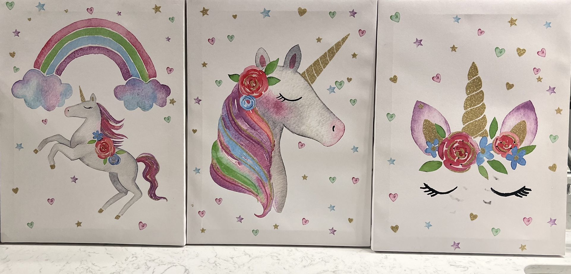 Unicorn decorative pictures -like New KIDS GIRL BEDROOM