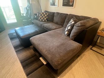 Sectional and Ottoman