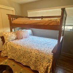 Real Wood Bunk Bed