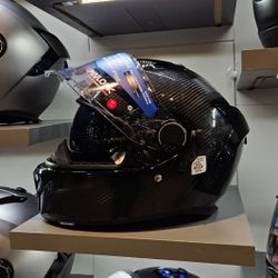 Carbon Fiber Shark Helmet