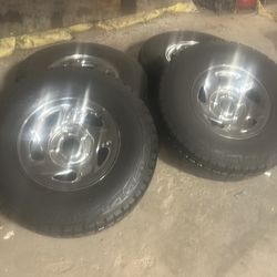 Tires and wheels