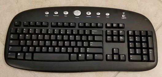 Logitech Cordless Internet Pro Wireless Keyboard Model Keyboard Only for Sale in Spring Hill, FL -