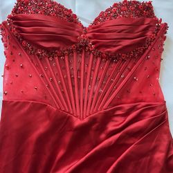 Sexy Red Ladivine Size 12 Dress