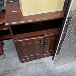 Side Table With Cabinet