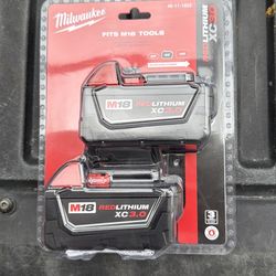 Milwaukee 2 pack batteries xc