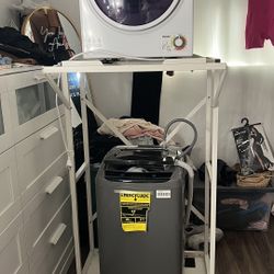 Washer And Dryer With Stand 