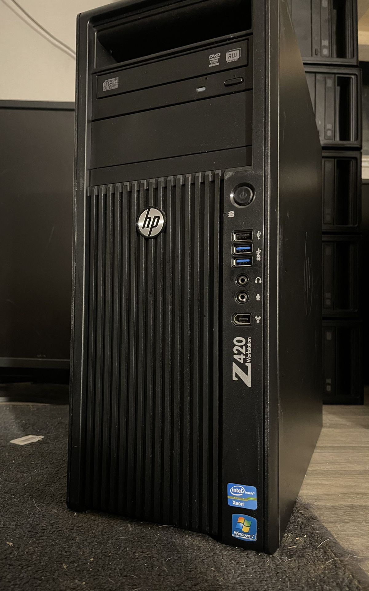 HP 420 Workstation Gaming Computer