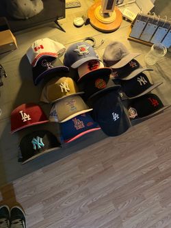 Hats 10 bucks each hat