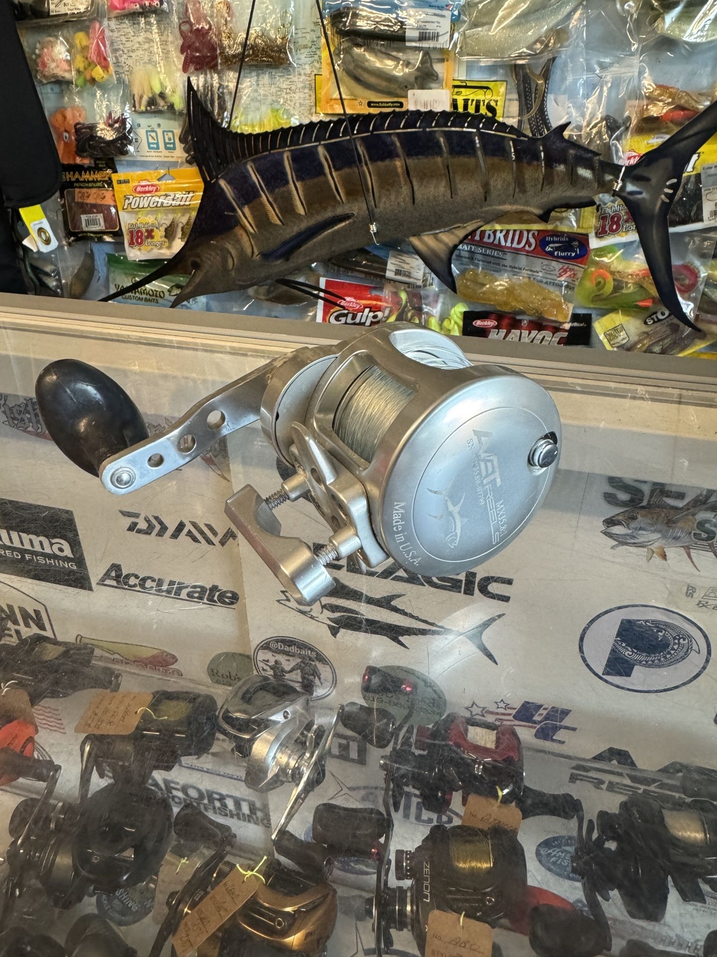 Avet MXJ 5.8 Single Speed Salt Water Fishing Reel. Ready To Go.