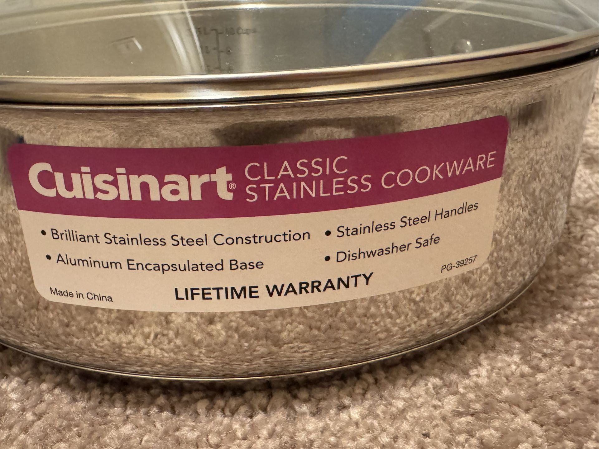 Cuisinart Skillet With Glass Cover