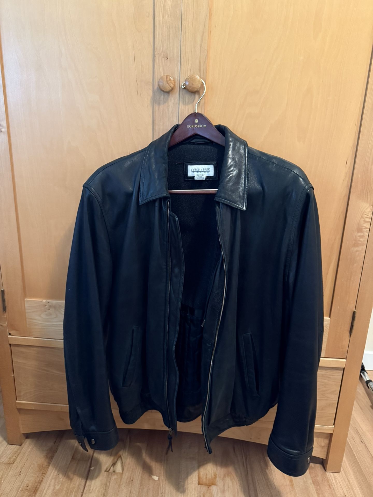 Lamb skin Leather jacket - men’s Large/Tall