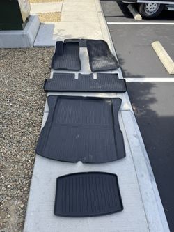TESLA MODEL 3 - Floor Mats Set, Organizers, Shade