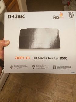 DLINK HD media router 1000 wifi