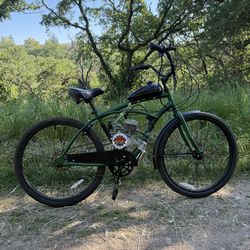 80cc 2 Stroke Zeda Firestorm Motorized Bicycle