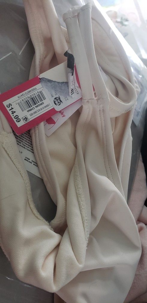 Juniors' Cheeky Bikini Bottom - Xhilaration™ Off White-Large