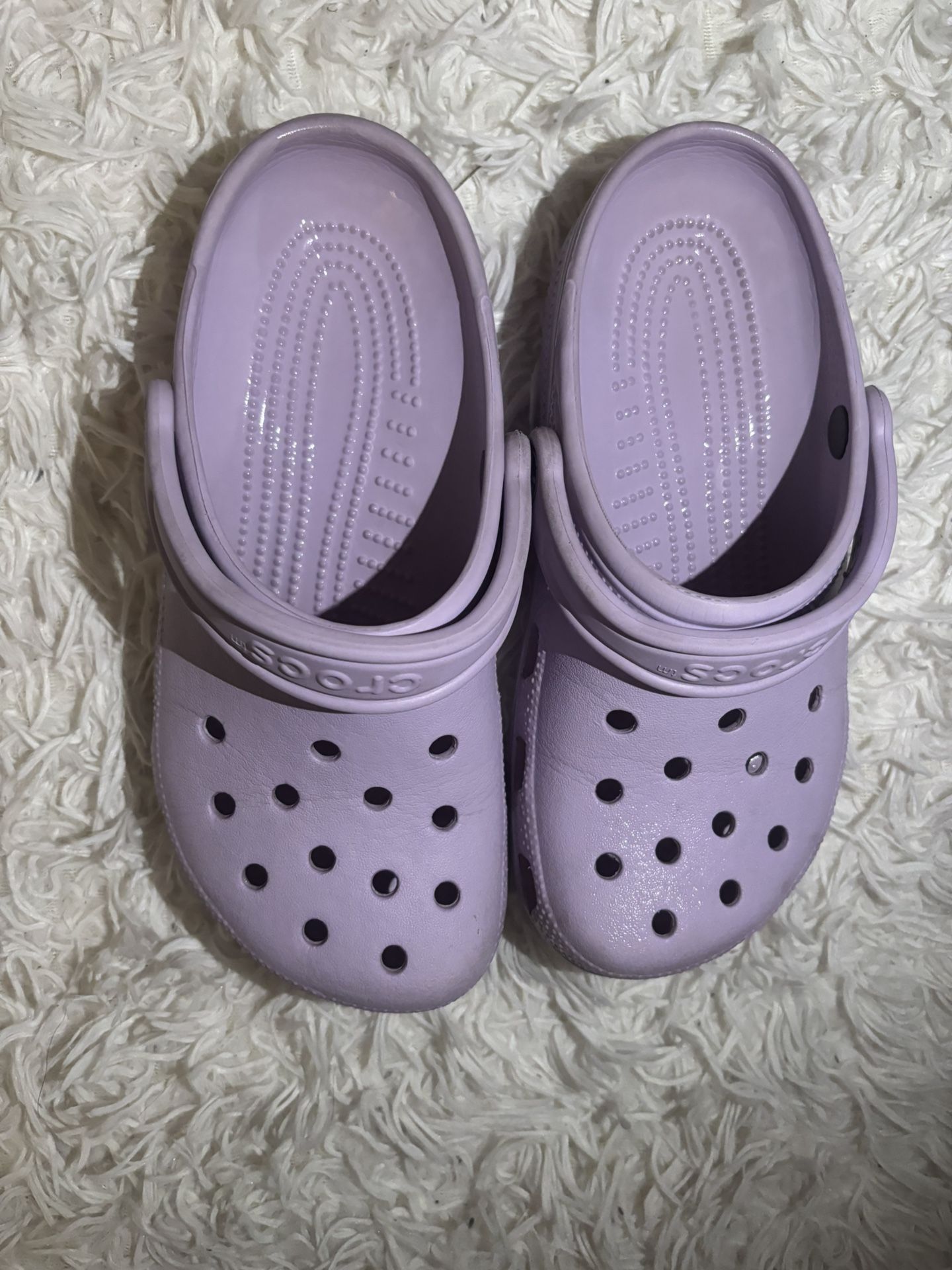 Purple Crocs size 7 Women