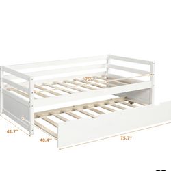 Twin Daybed with Trundle 
