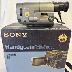 Sony Handycam Vision CCD-TRV21 Video8 Camcorder Tape Transfer VCR Hi 8 Tested