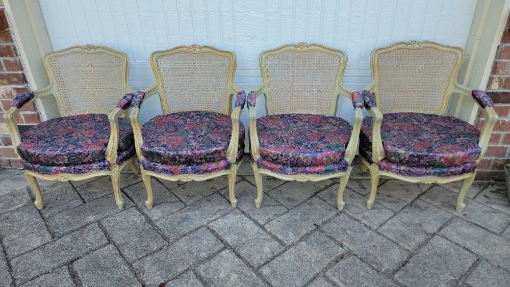 French Provincial Louis VX Dining Chairs