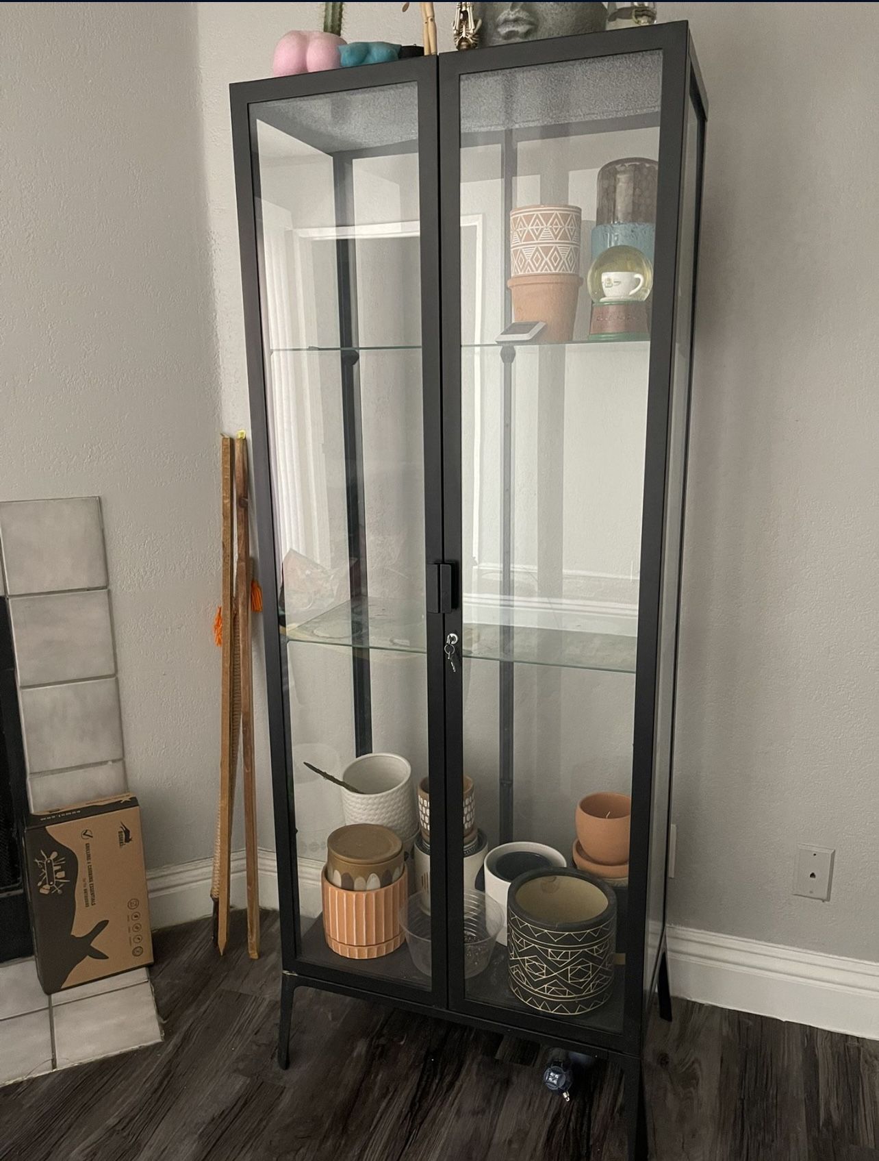 Ikea milsbo glass Cabinet