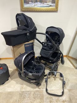 Nuna Mixx Stroller With Car Seat And Bassinet