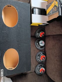 Ken wood speakers amp and box