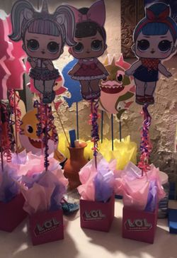 LOL Center Pieces $10 Each