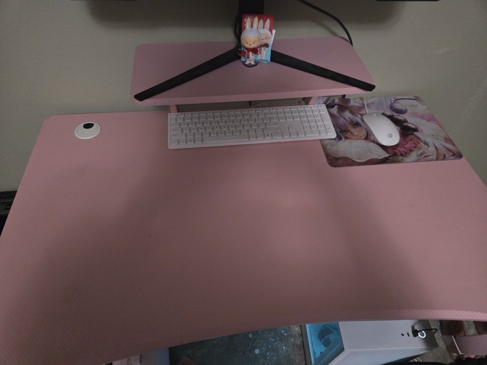 Pink Gaming Desk