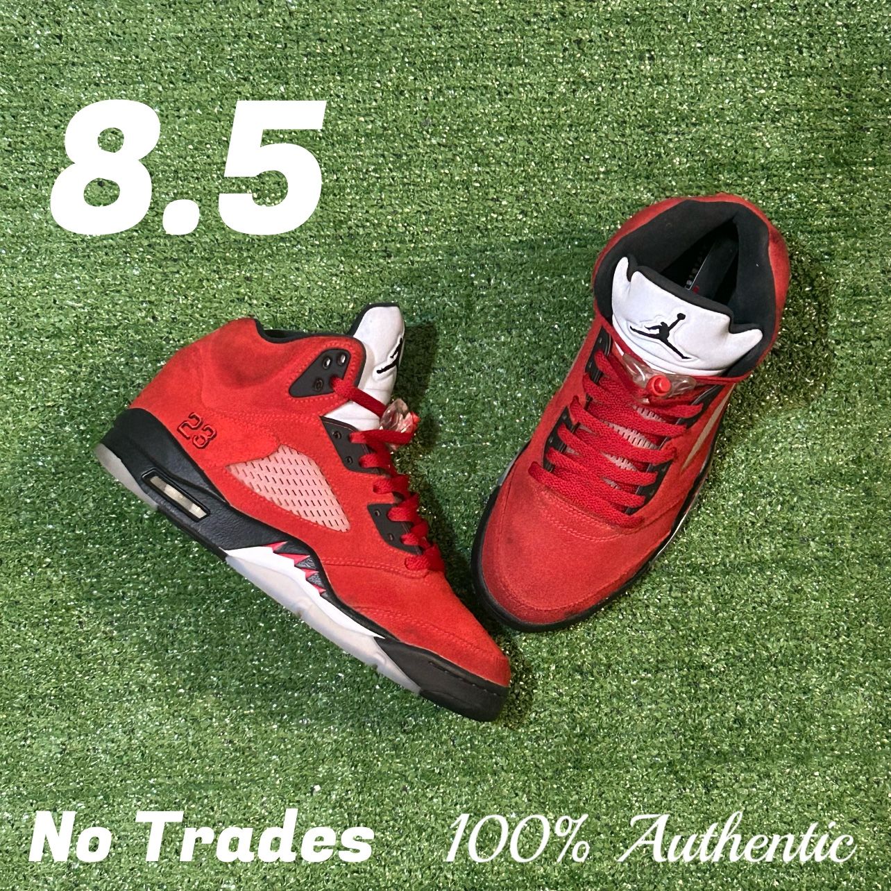 Size 8.5 Air Jordan 5 Retro โRaging Bullsโ ๐
