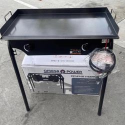 Plancha Grande De 18x32 Con Eatufa De Gas Propano Nuevo En Especial