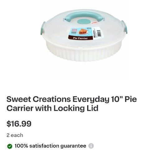 Sweet Creations Dessert Carrier /Porta postres Sweet Creations