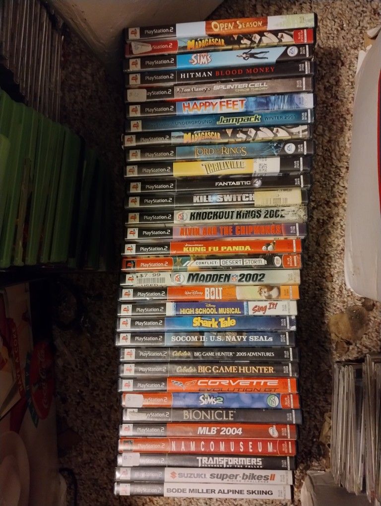 SONY PLAYSTATION 2 / PS2 GAMES $5 EACH