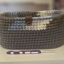 New Handmade Crochet Basket