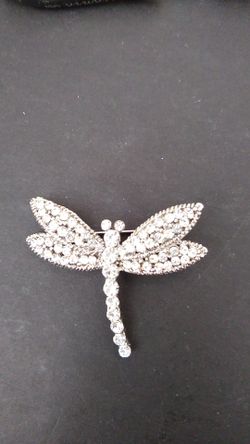 Scarf pin - dragonfly