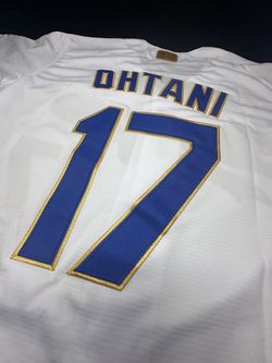 Brand New Dodger Jerseys - Gold Championship Ohtani (Restock 7/6)