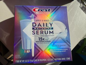 Crest Whitening Emulsions with LED Accelerator Light, Leave-on Teeth Whitening Treatment