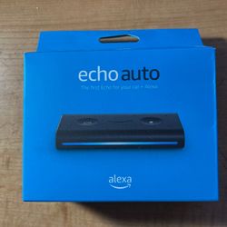 Amazon Echo Auto Smart Car Speaker with Alexa BRAND NEW FACTORY SEALED