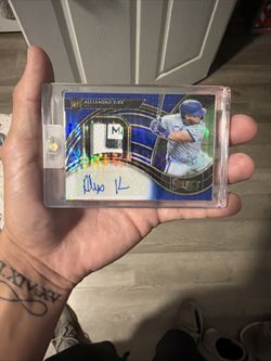 2021 Select Baseball Toronto Blue Jays Alejandro Kirk Blue Pulsar RPA /5