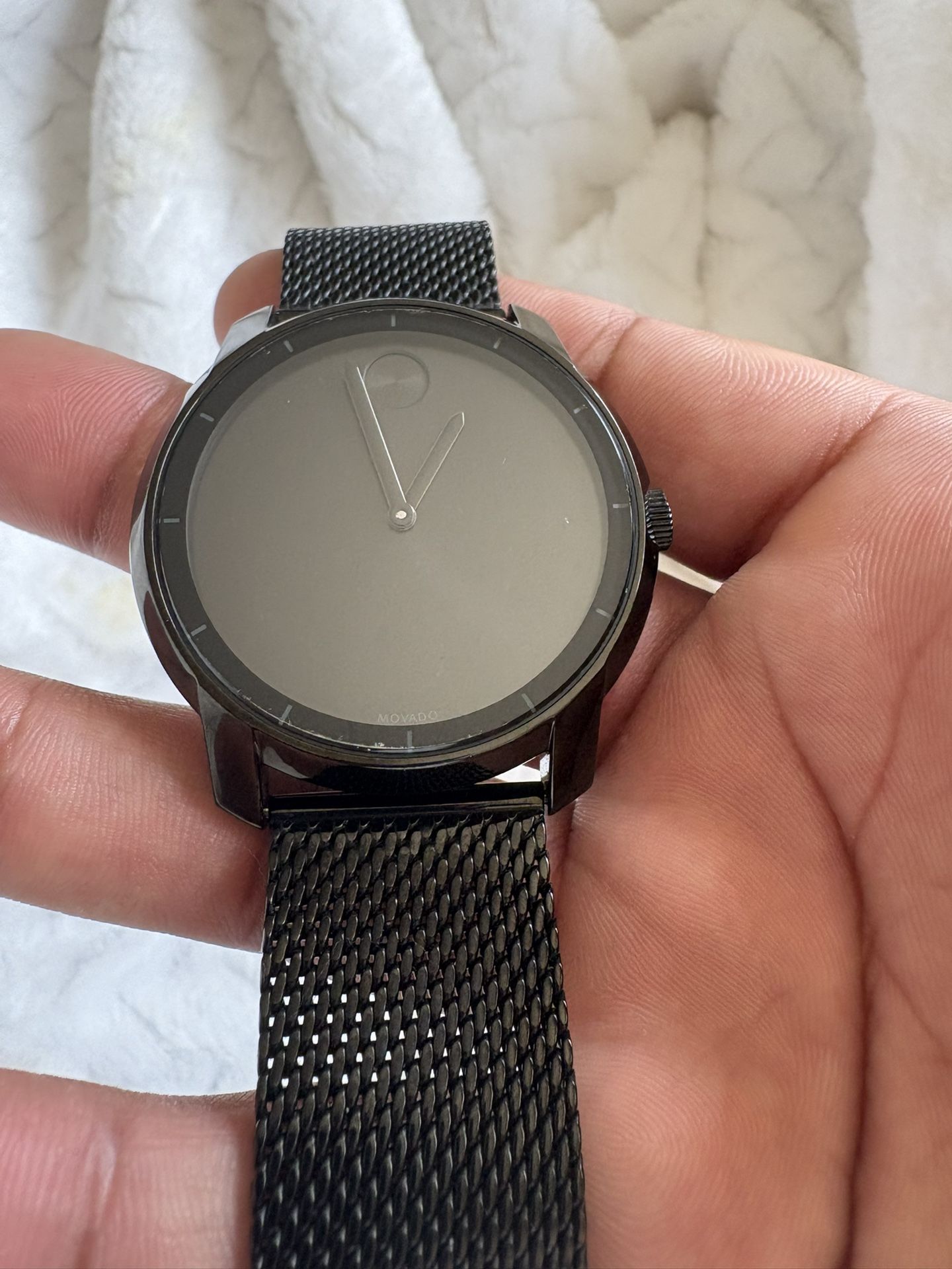 BLACK MAVADO BOLD WATCH