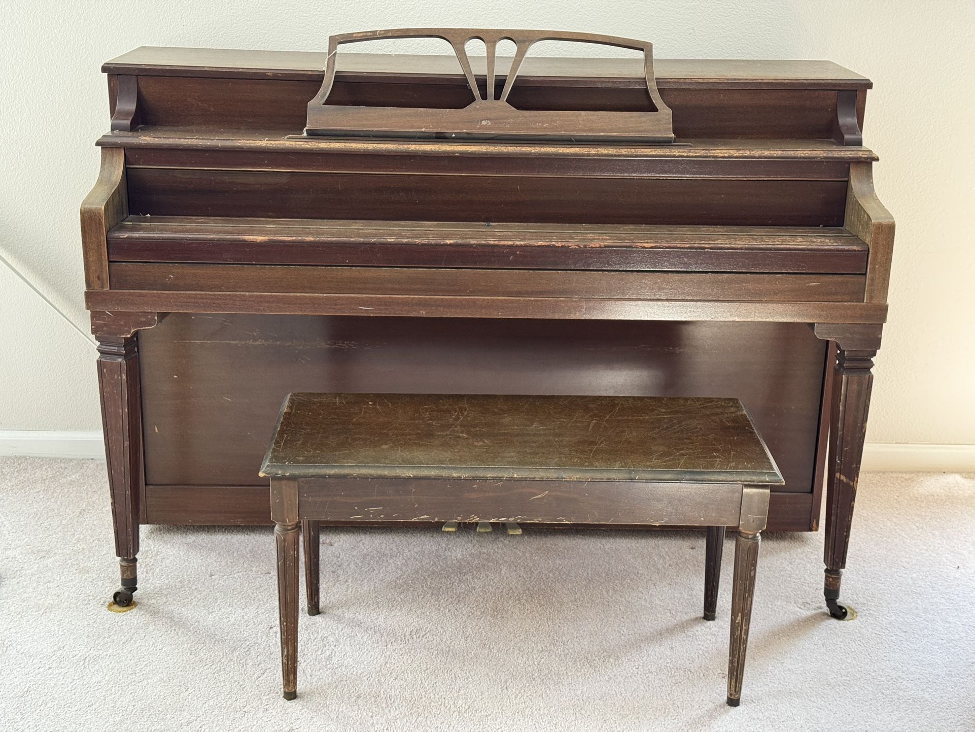 Used But Plays Well, Piano - Free To Good Home!