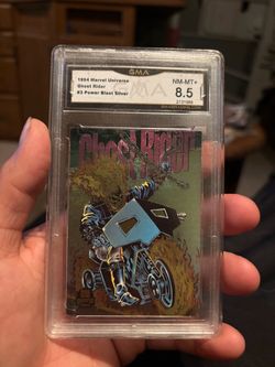 Ghost rider graded card