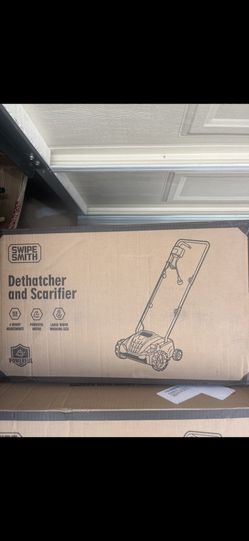 Electric Dethatcher Scarifier , Swipesmith 2-1