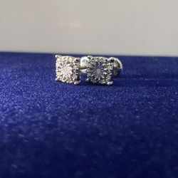 0.230 CTW Natural Real Diamonds With Sterling Silver 