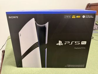 Sony PlayStation 5 Pro Disc-Free Console 2TBs