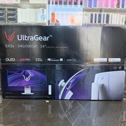 Only $10 Down( LG ULTRA GEAR GX9s Curved OLED GAMING MONITOR) (Take It Home In Payments/ llévatelo a casa en pagos) 