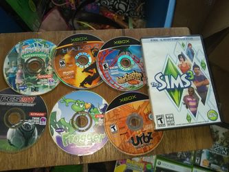 Xbox games & 1sims 3 game