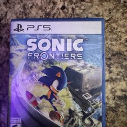 SONIC Frontier For PS5 (game) 