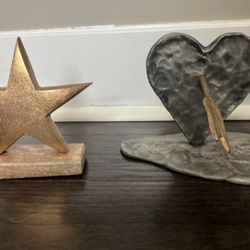 Home Decor Lot - Heart, Star, Birds 